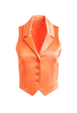 Amber Collared Vest