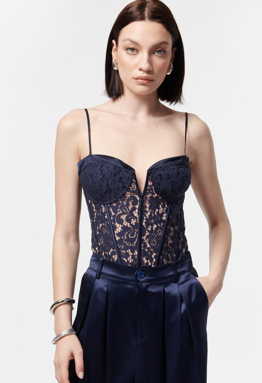 Anne Corded Lace Bodysuit