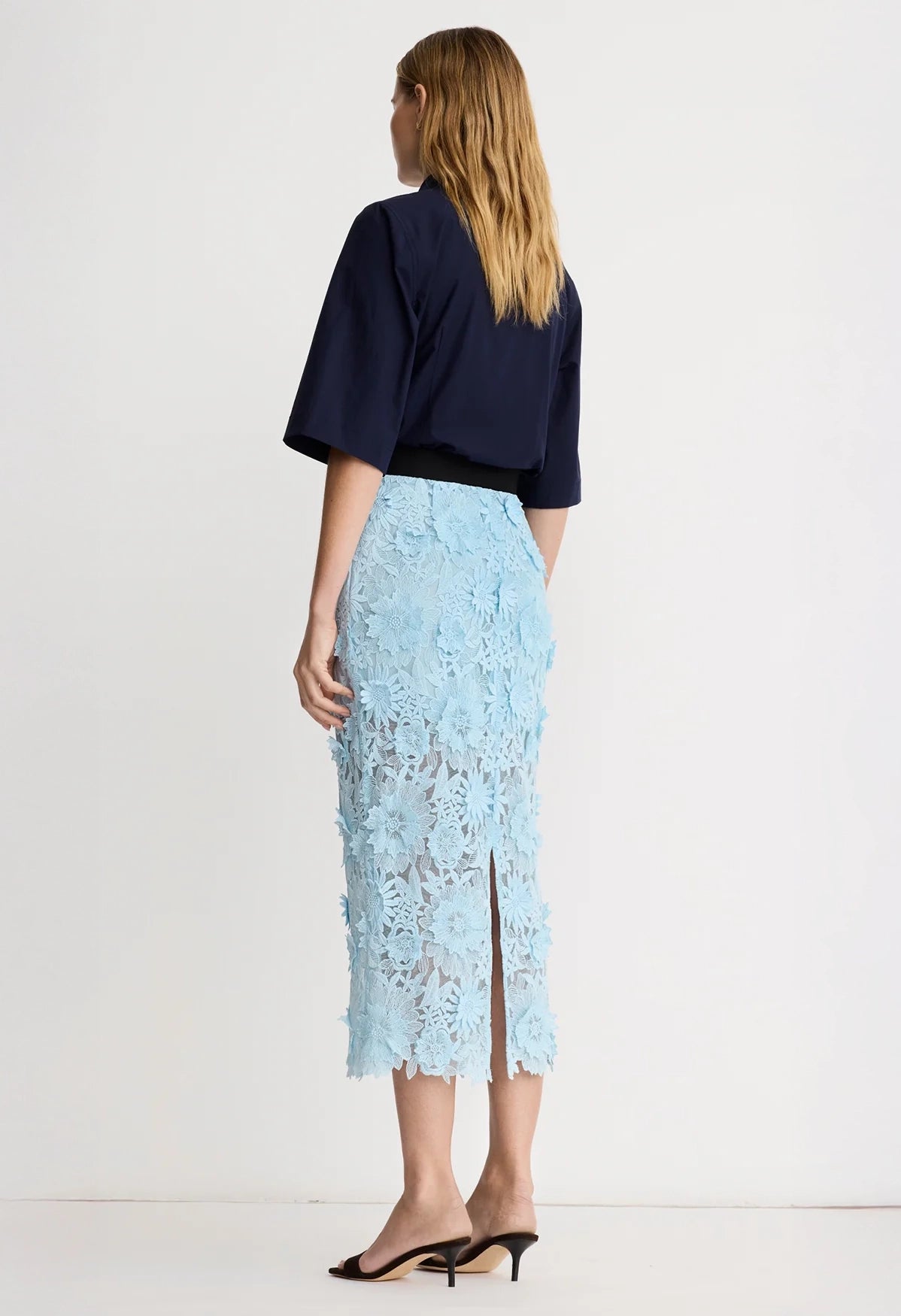 Applique Pencil Skirt