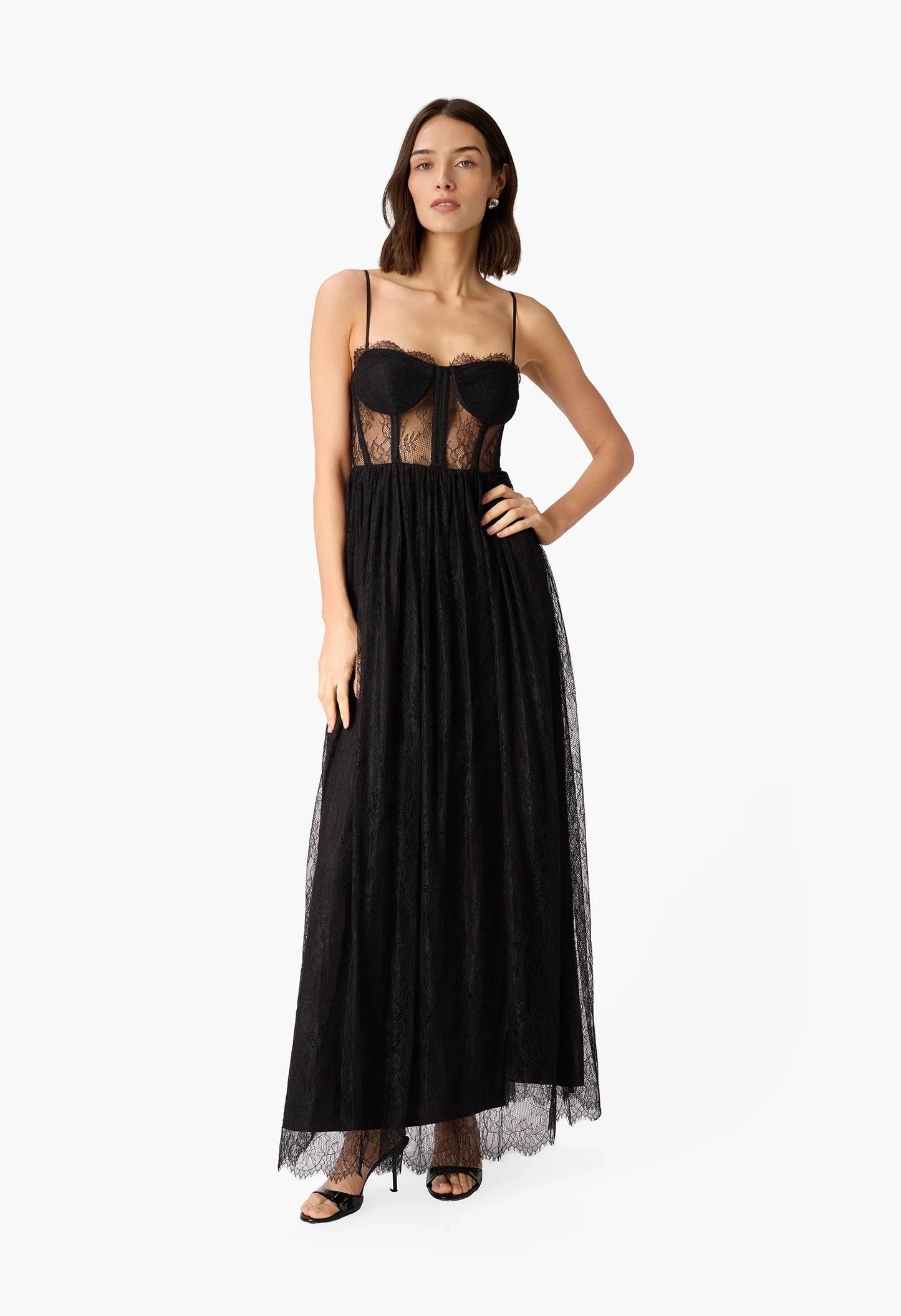Archer Corset Lace Gown