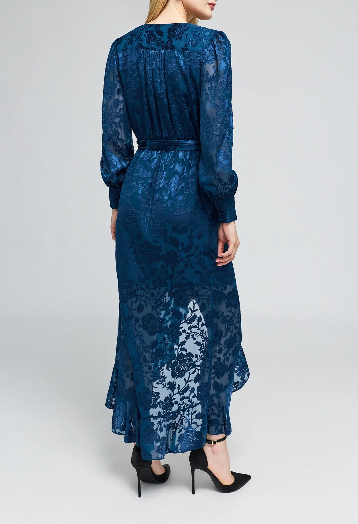 Ardelia Floral Burn-Out Dress