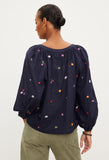 Aretha Novelty Embroidery Top