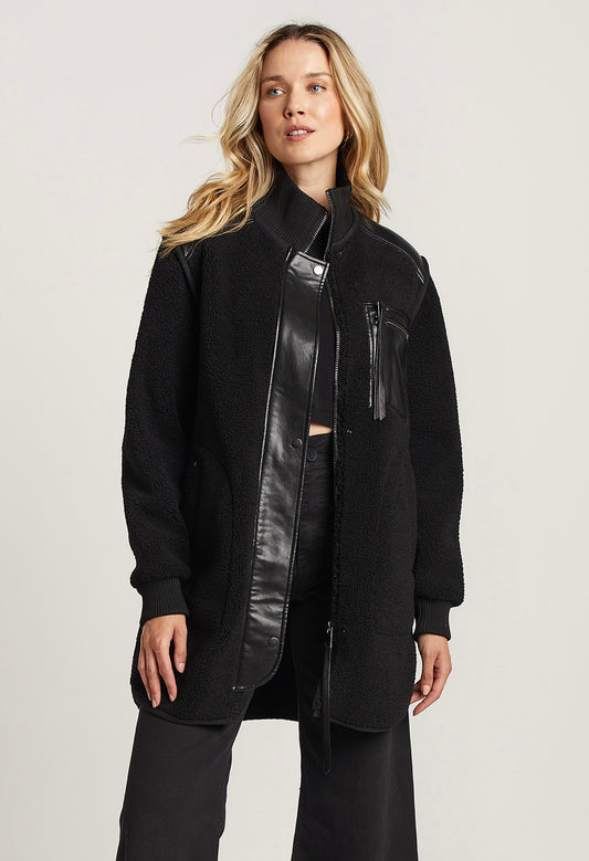 Audrey Faux Shearling Coat