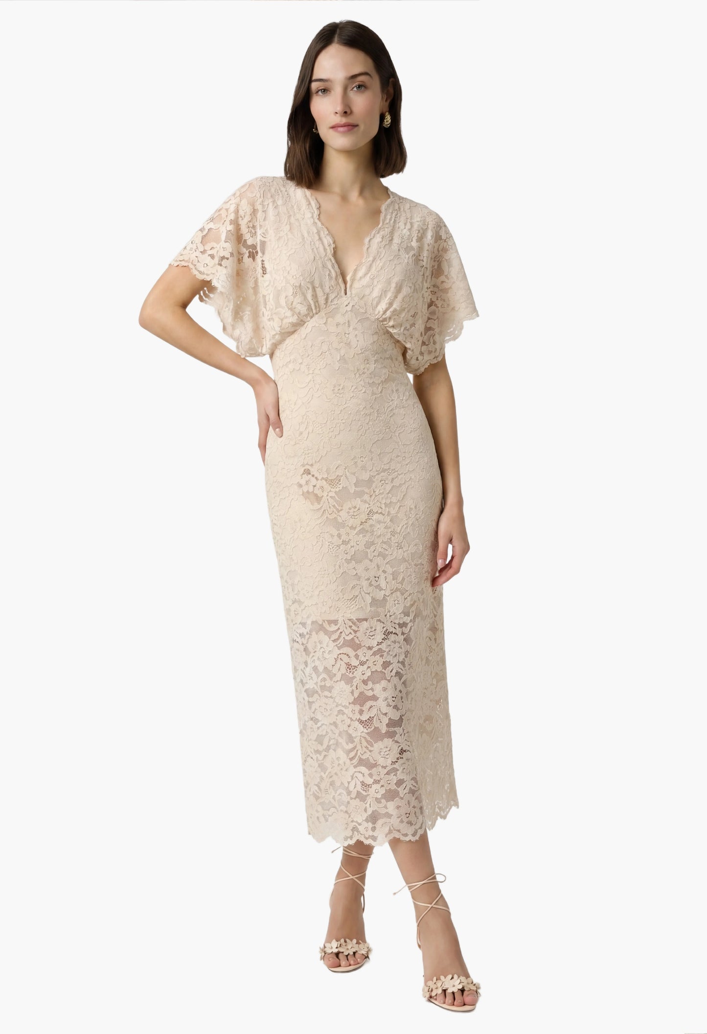 Avis Lace Maxi Dress