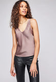 Alessia Satin Tank