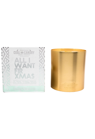 All I Want Fir Xmas - XL gold metallic
