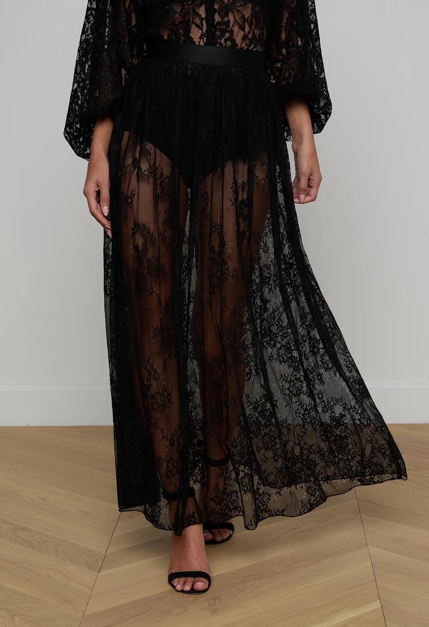 Alona Lace Maxi Skirt