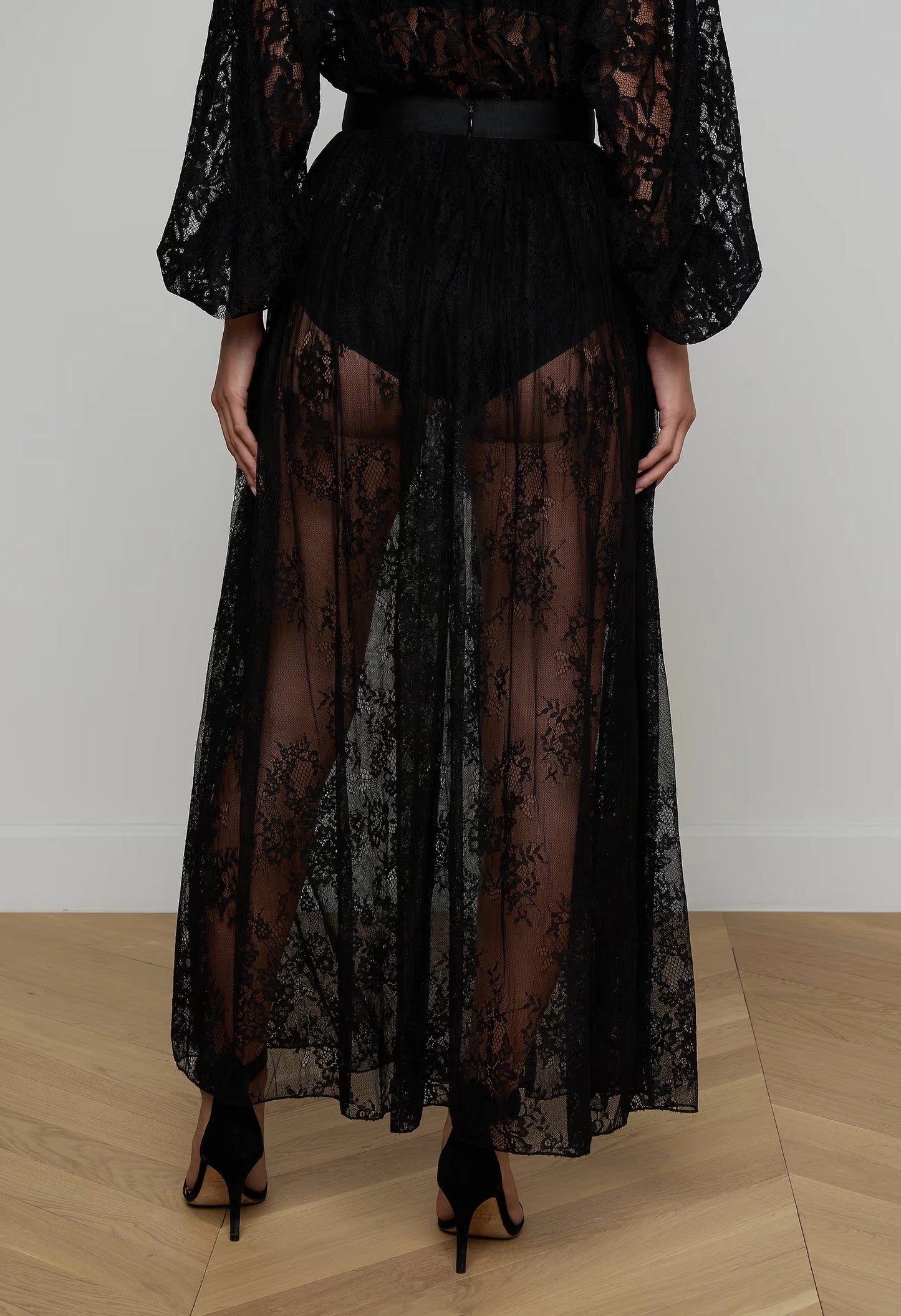 Alona Lace Maxi Skirt