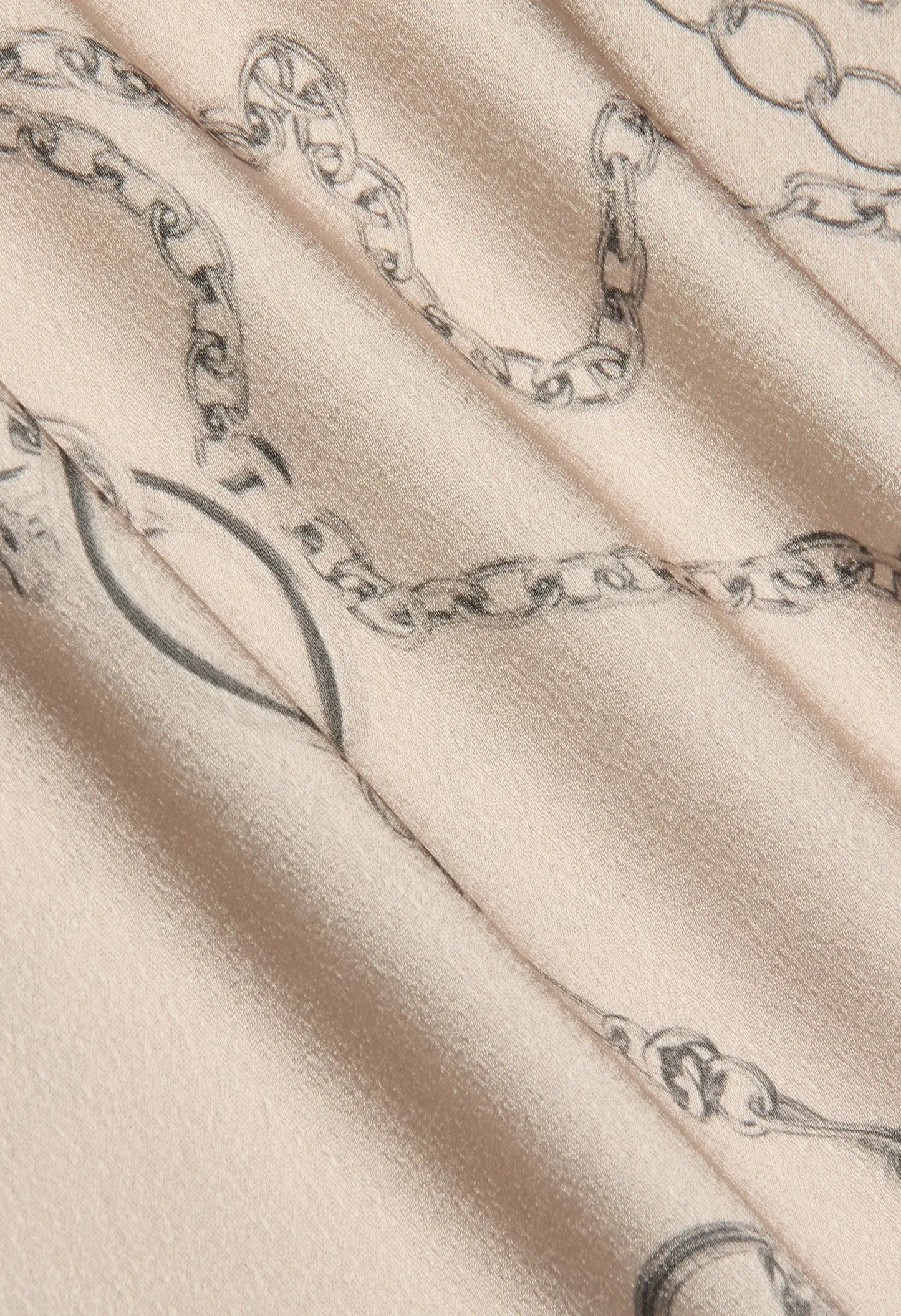 Asami Chain One-Shoulder Blouse