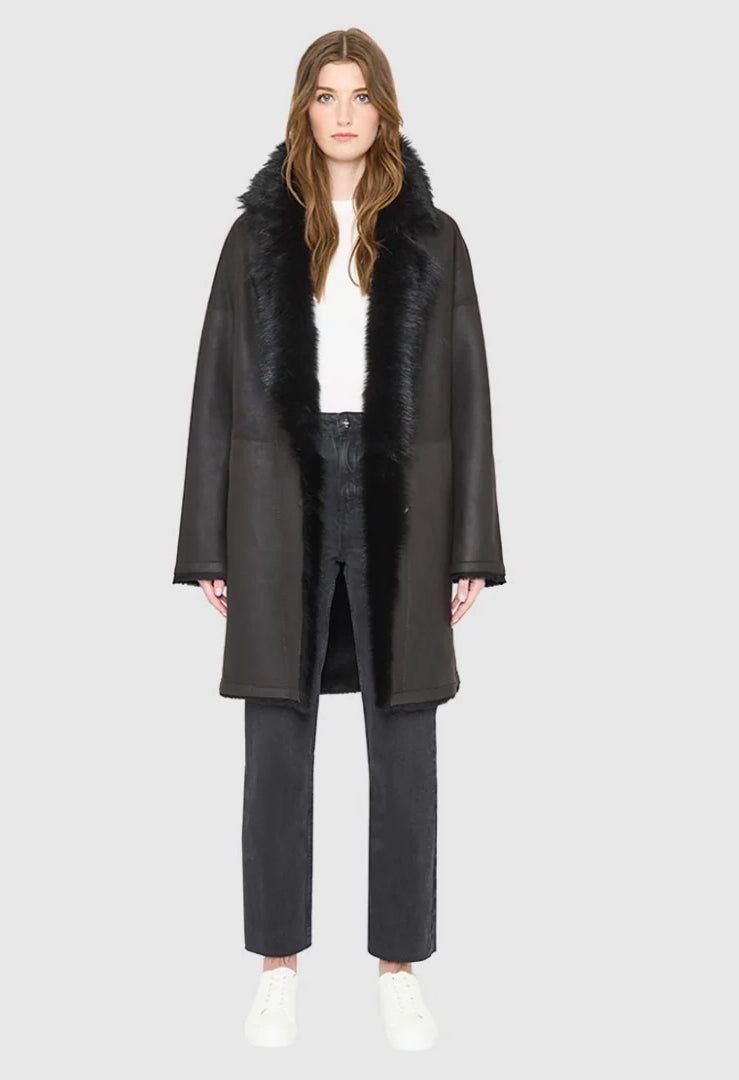 August Reversible Shearling Jacket
