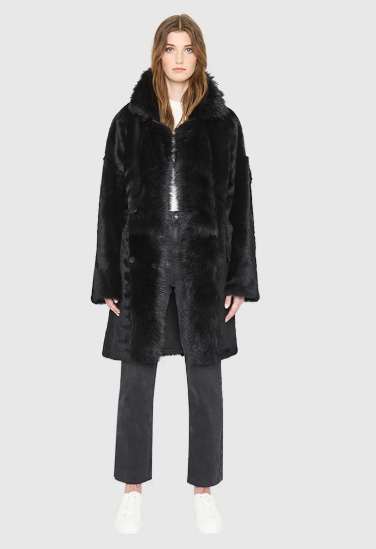 August Reversible Shearling Jacket