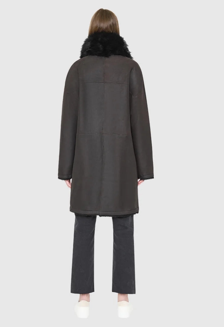 August Reversible Shearling Jacket