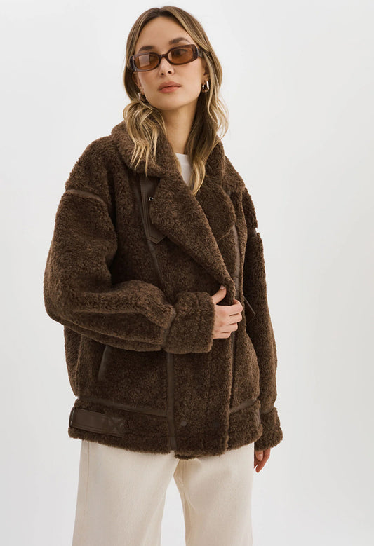 Badu Faux Fur Jacket