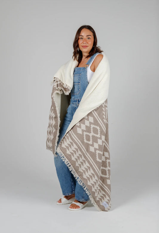 The Beach Fleece Throw