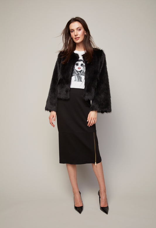 Blaine Faux Fur Jacket