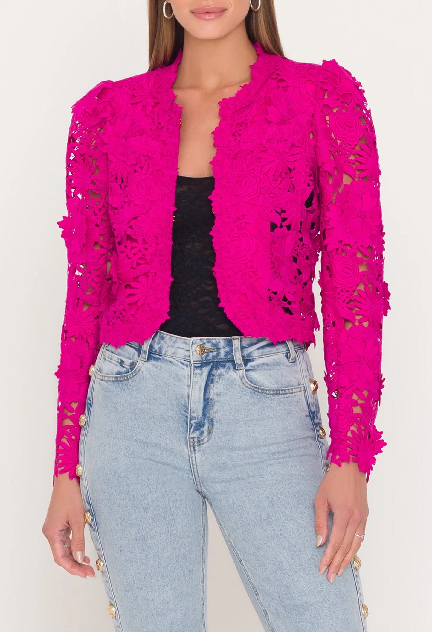 Bondi 3D Lace Jacket
