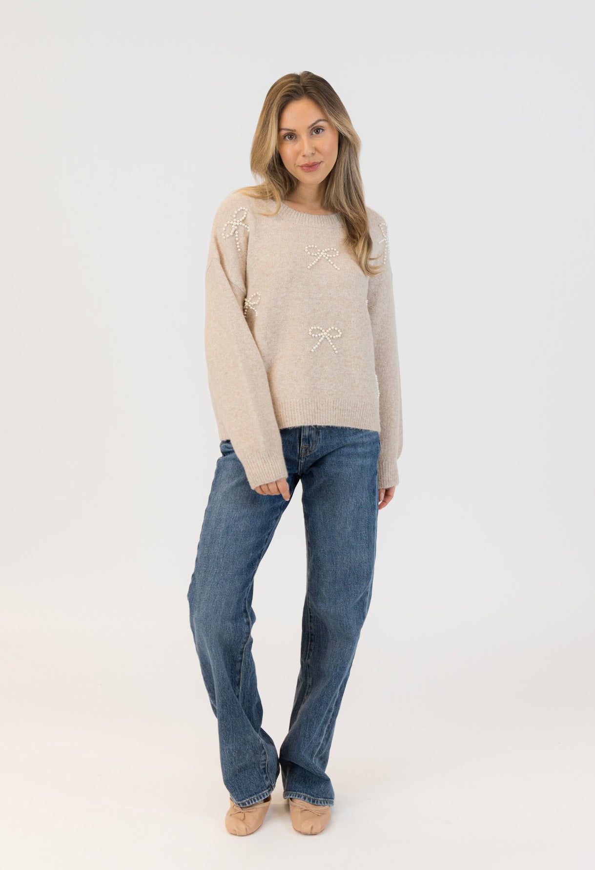 Bows Eco Crewneck Pullover