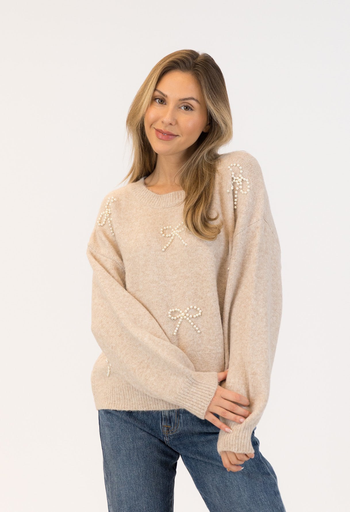 Bows Eco Crewneck Pullover