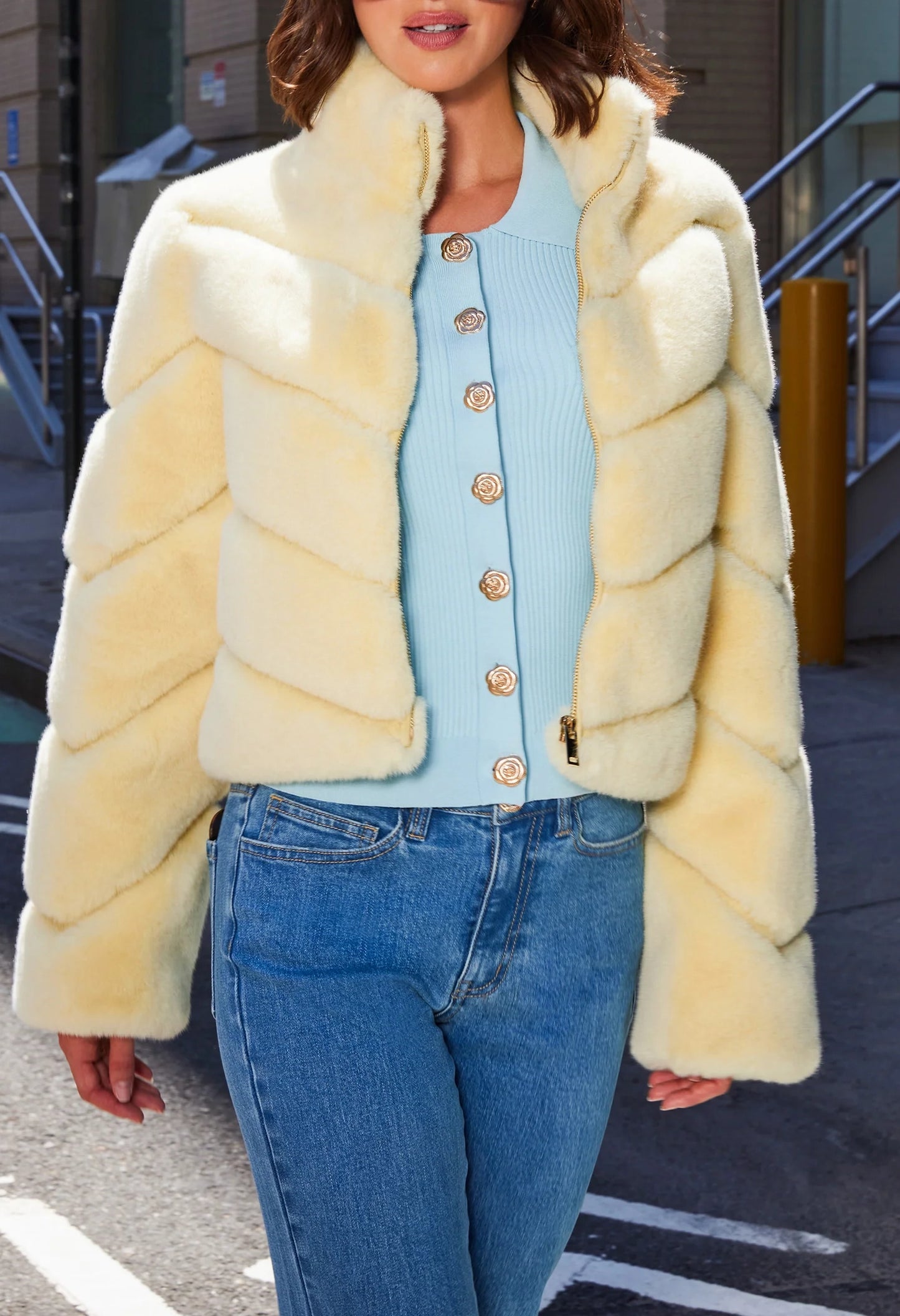 Brianna Faux Fur Jacket