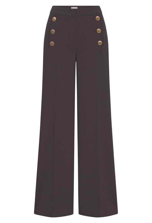 Bridget Optical Fine Wool Pant