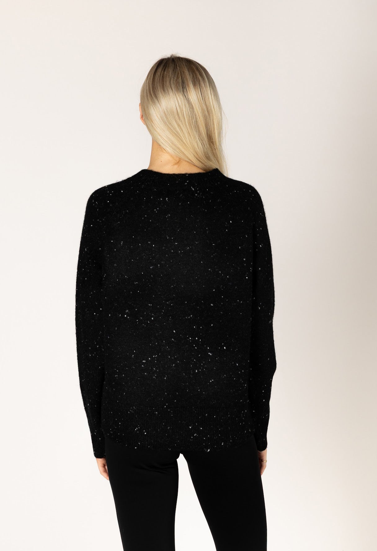 Brynn Heart Fleck Sweater