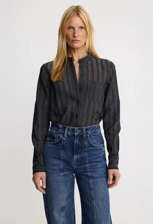 Band Collar Shirt
