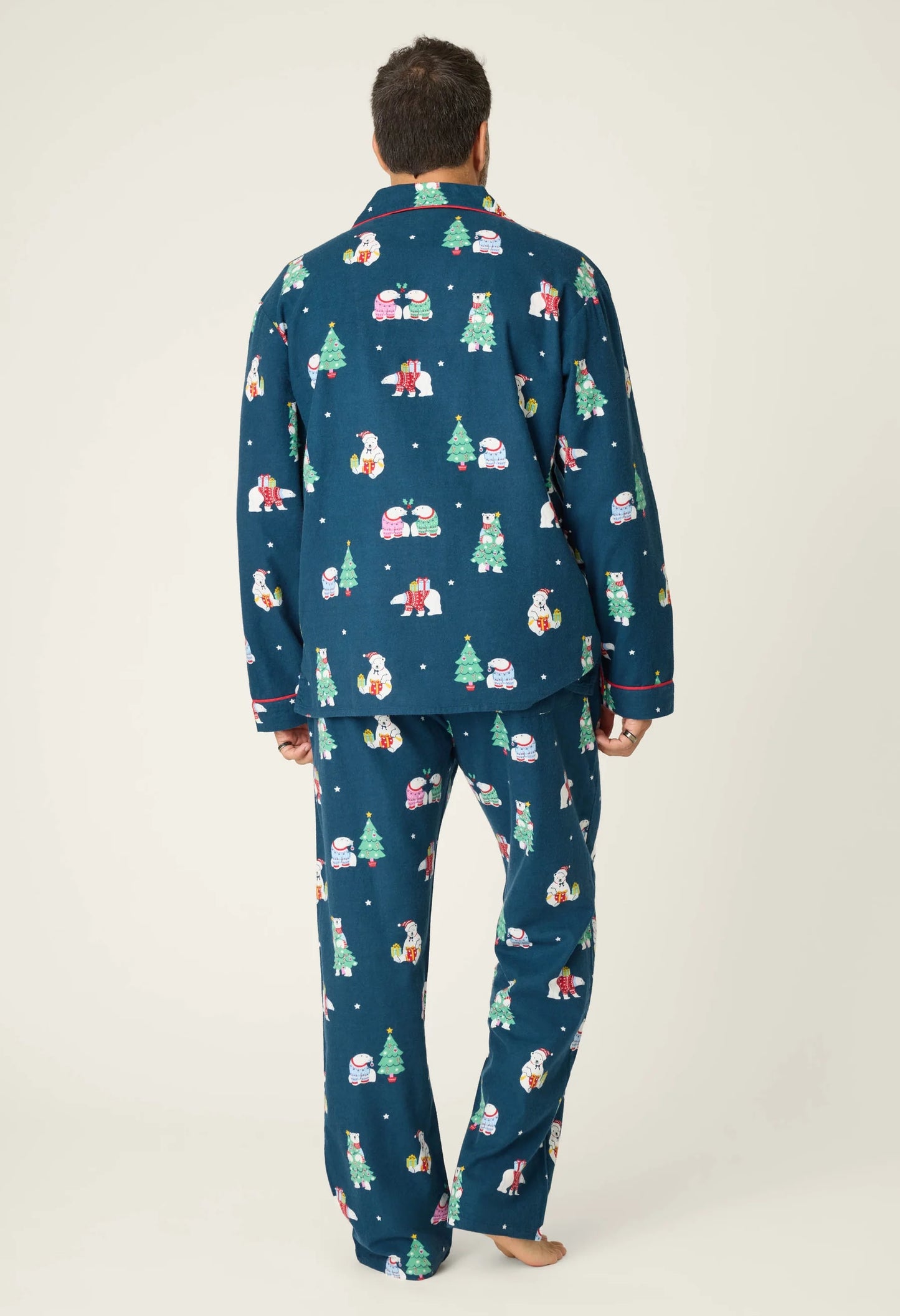 Bearly Awake Mens Flannel PJ Set