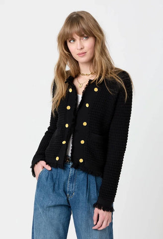 Beau-Lero Fringe Cardigan