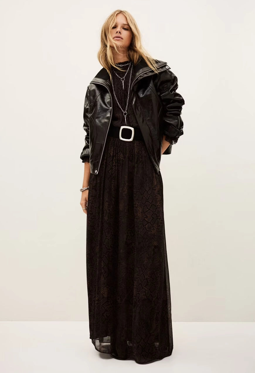 Bernie Leather Blazer