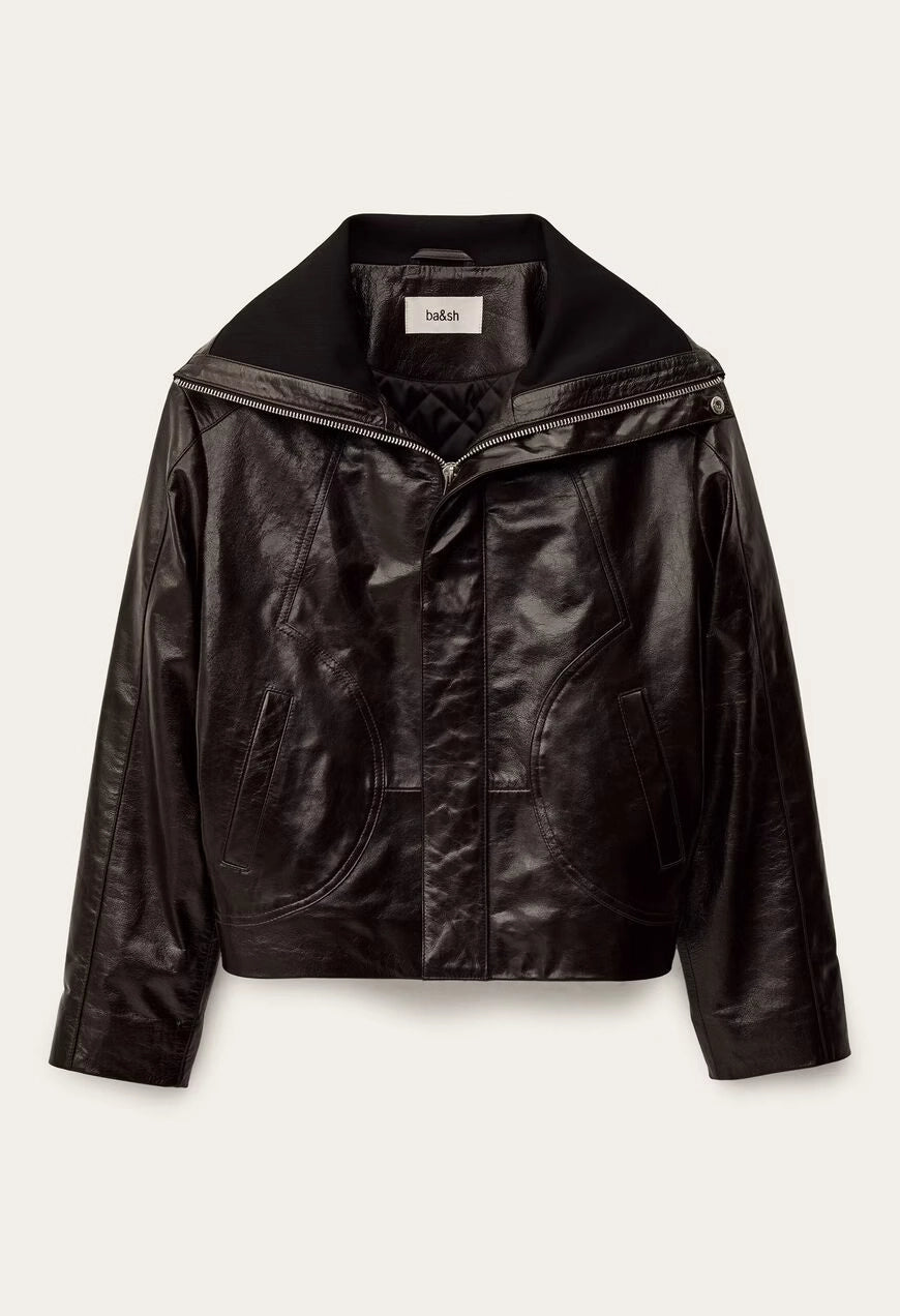 Bernie Leather Blazer