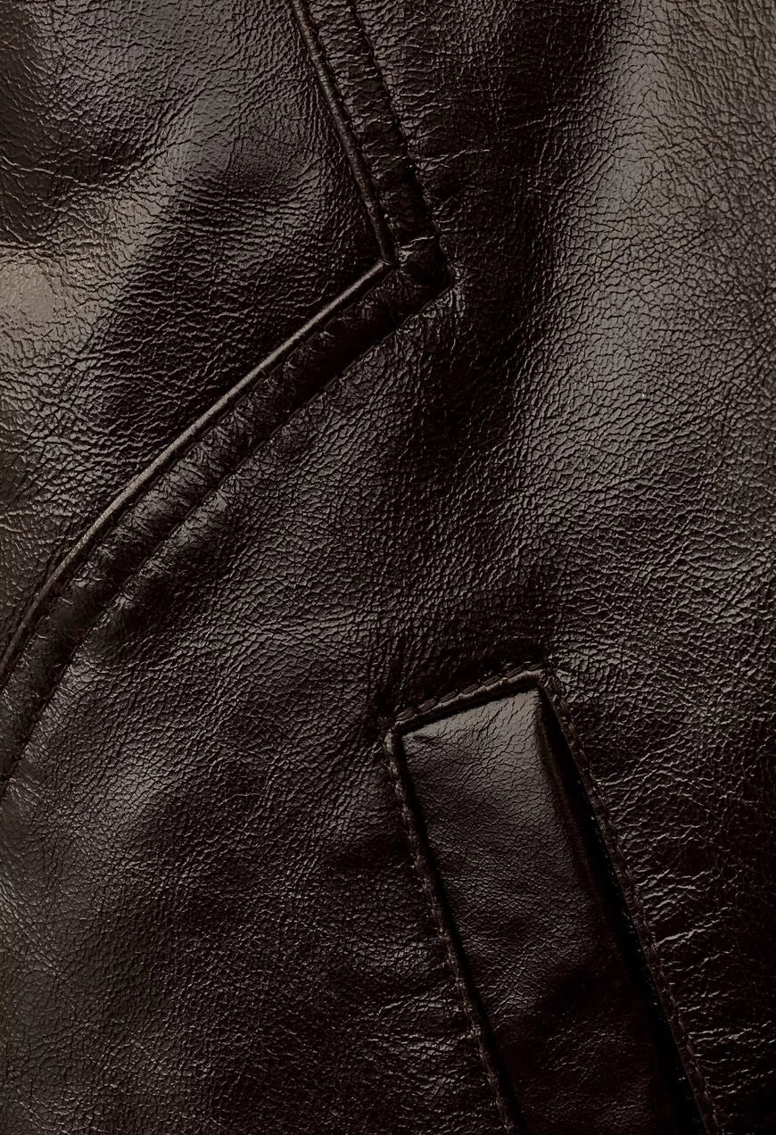 Bernie Leather Blazer