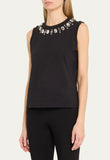 Gem Neckline Blaine Tee