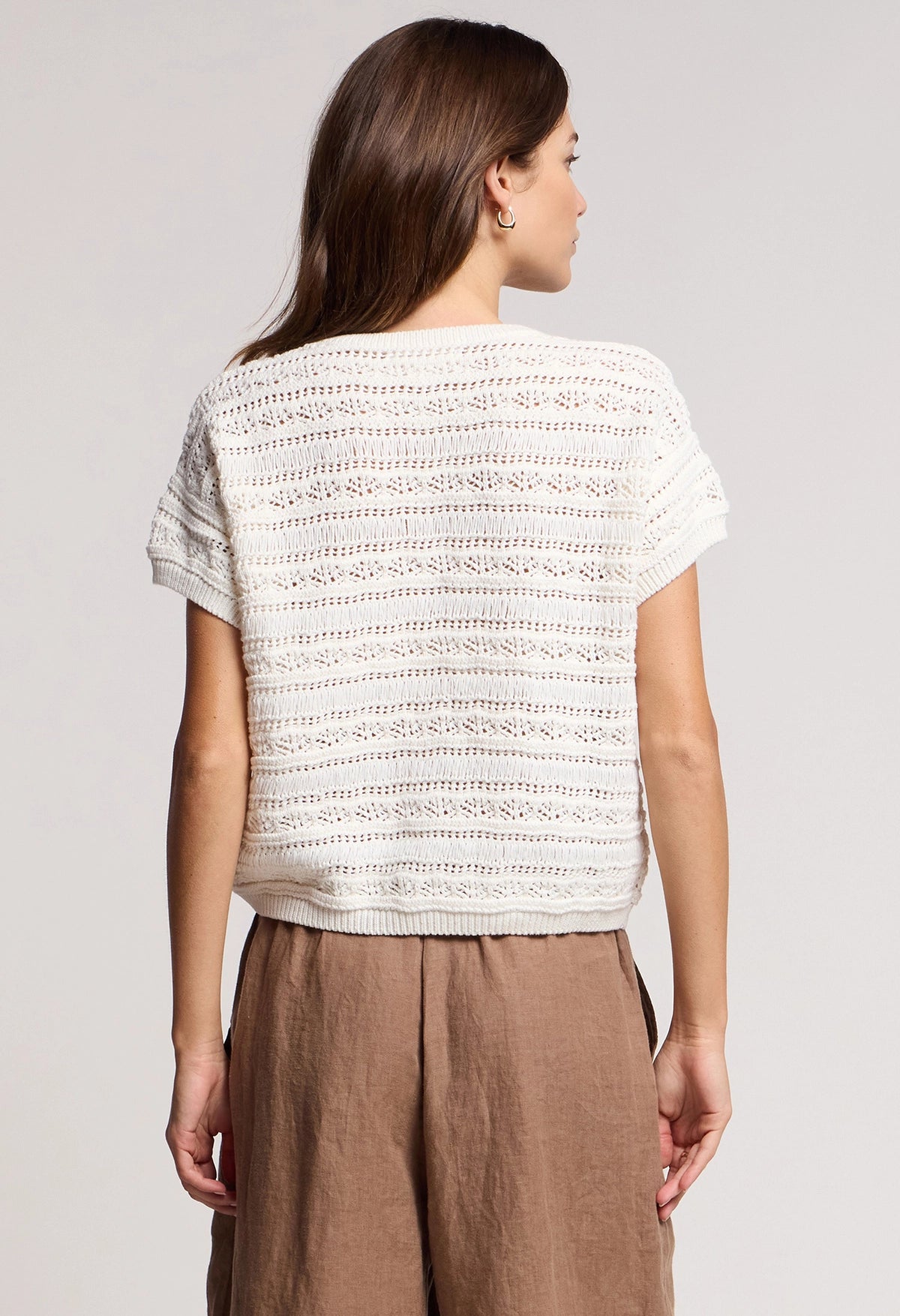 Blossom Cotton Crochet Stitch Top