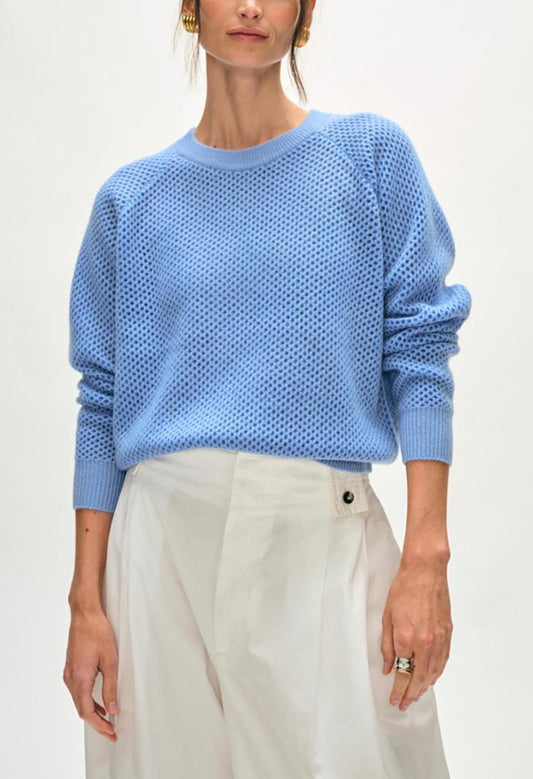 Cashmere Mesh Sweatshirt