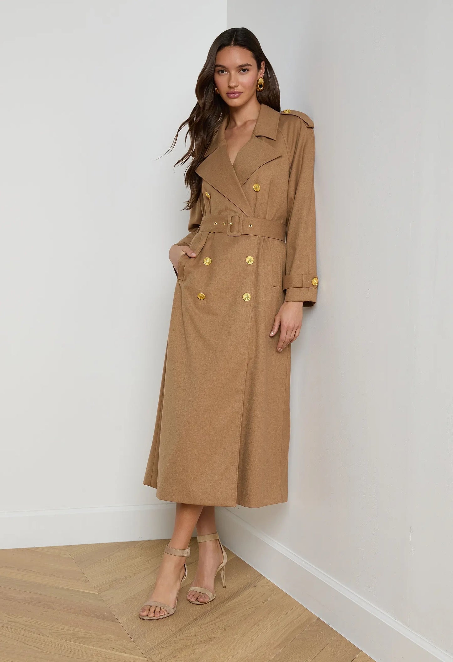 Brinley Oversized Suiting Trench