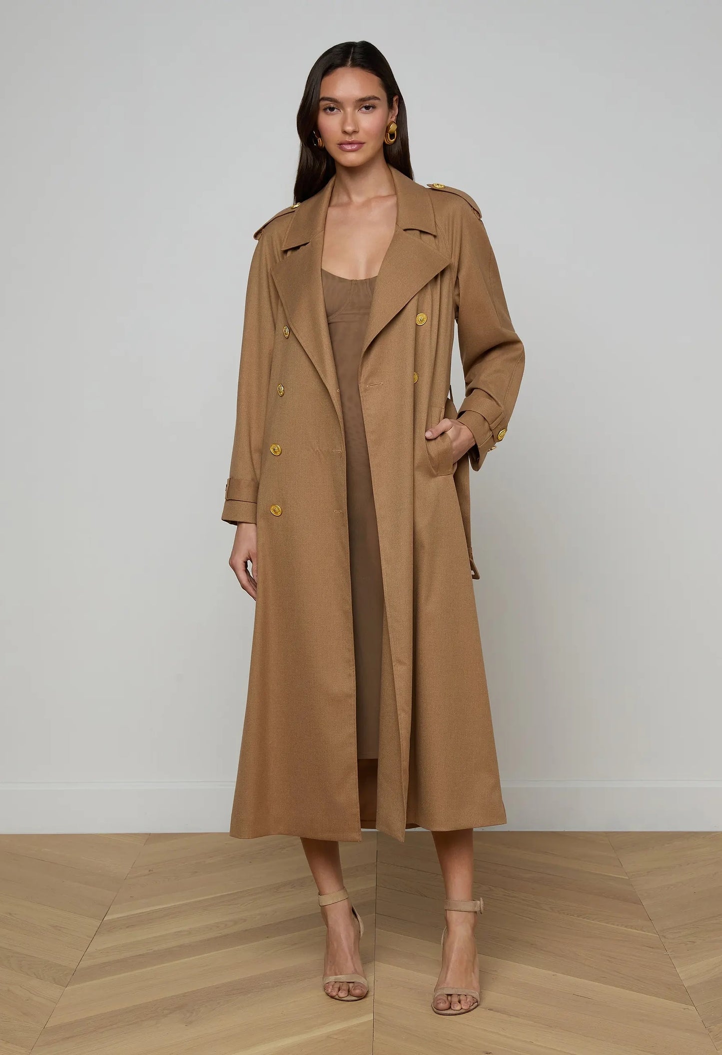 Brinley Oversized Suiting Trench