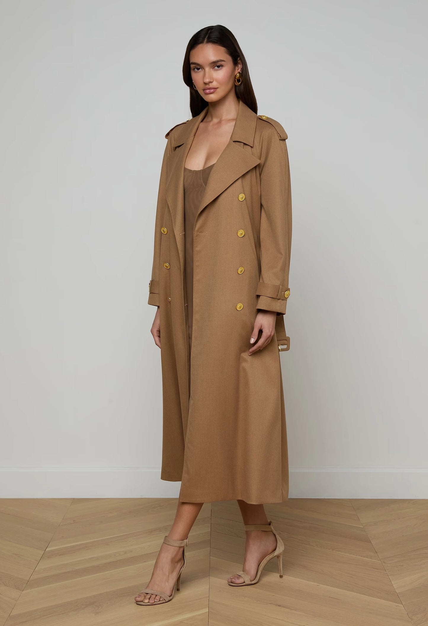 Brinley Oversized Suiting Trench