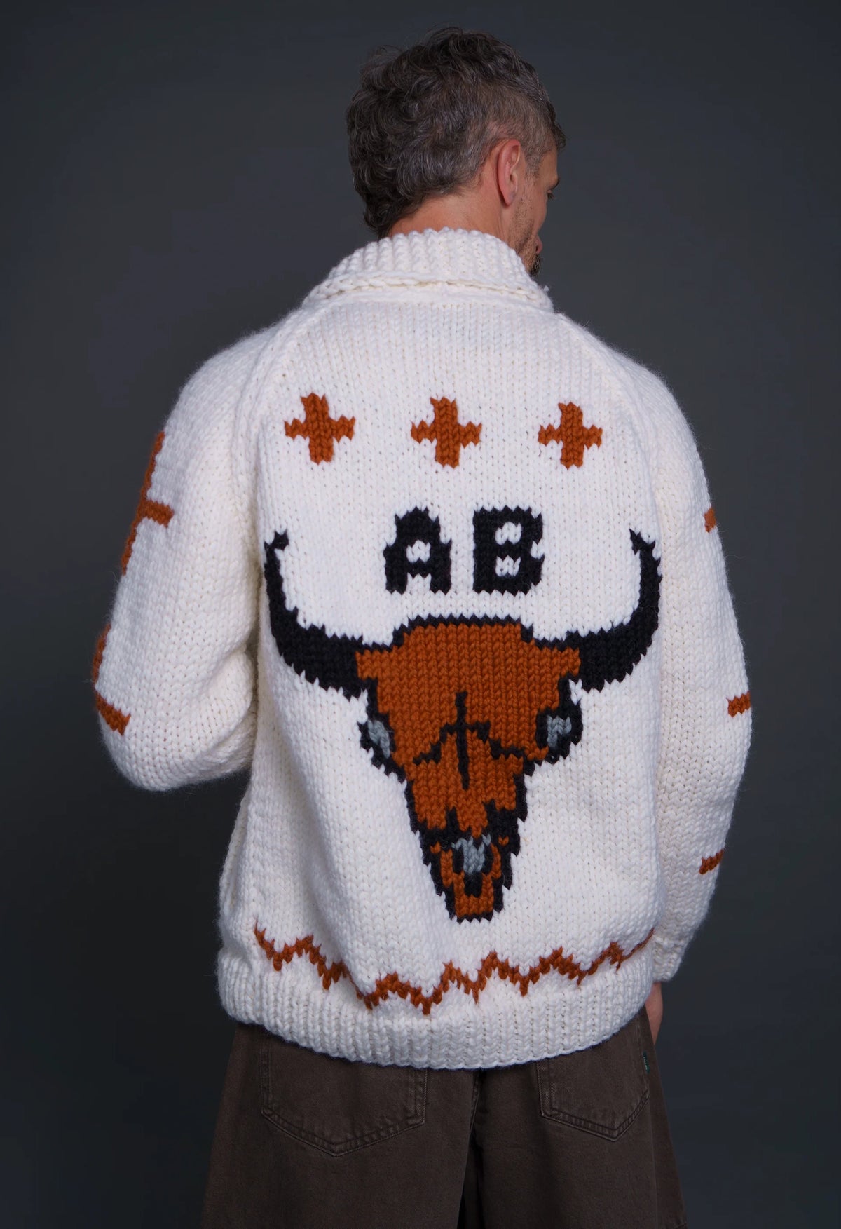 Buffalo Skull Cardi