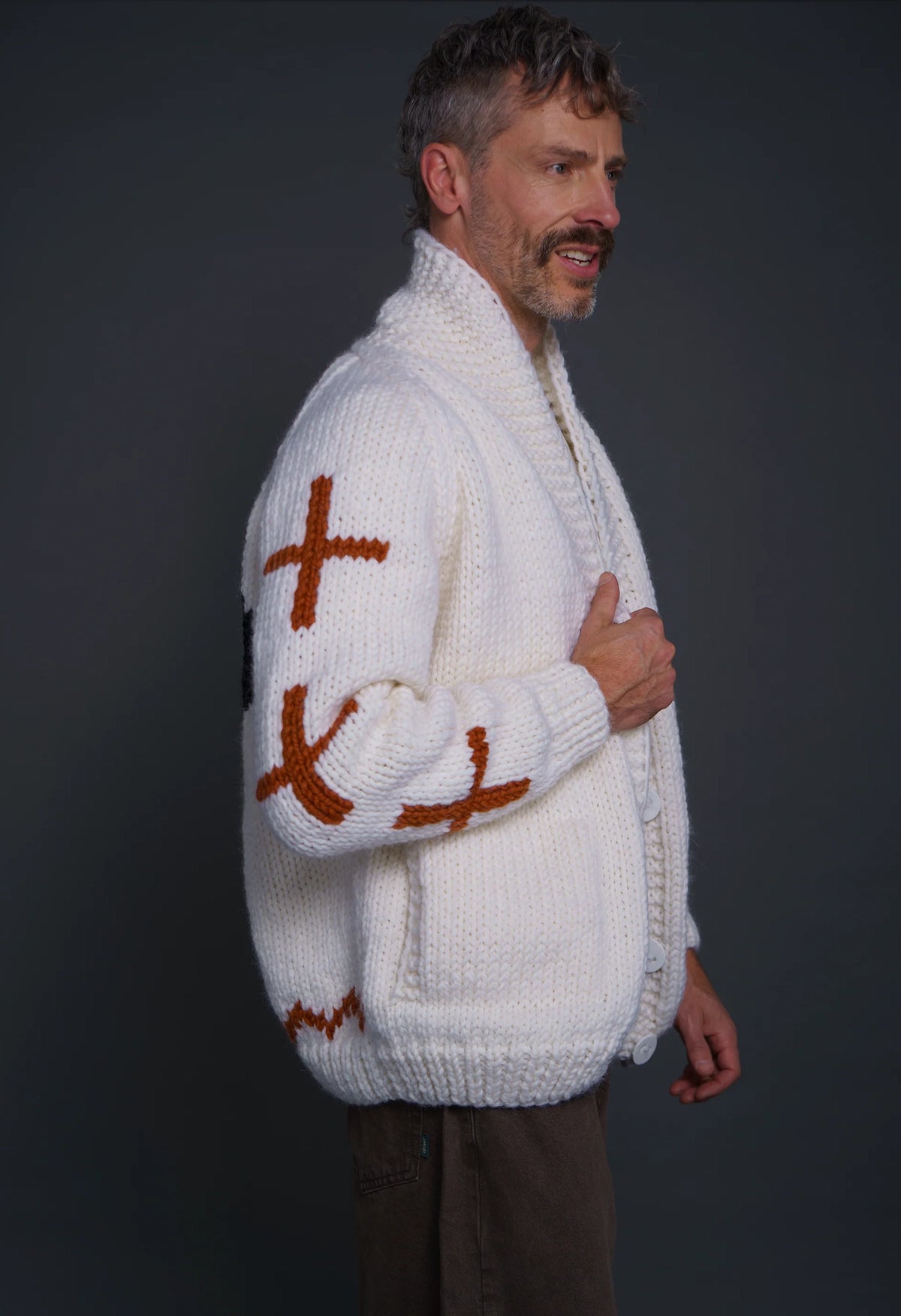 Buffalo Skull Cardi
