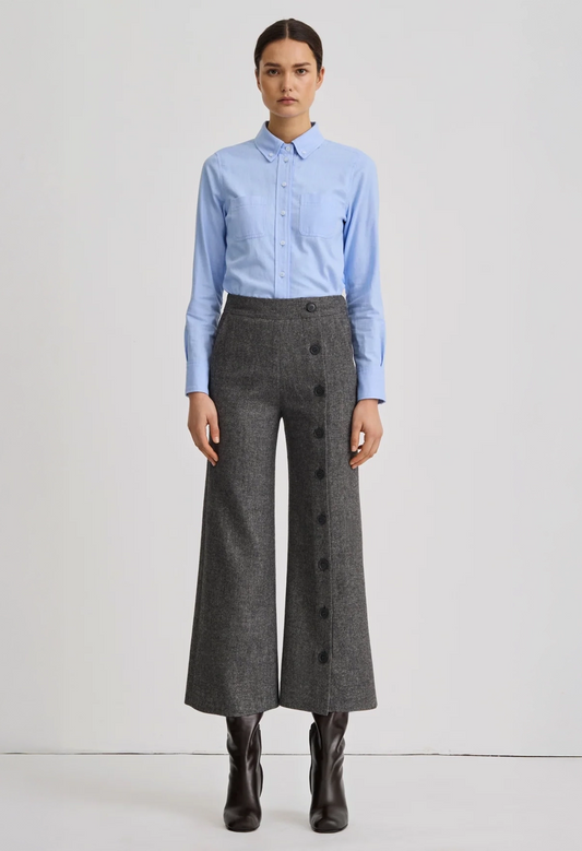 Button Front Culotte