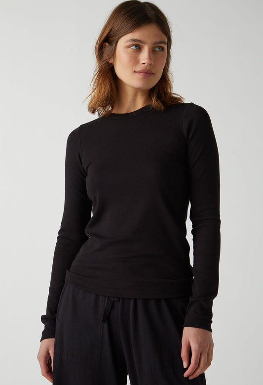 Camino Modal Rib Long Sleeve Shirt