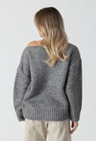 Cinna Oversized Crewneck Sweater