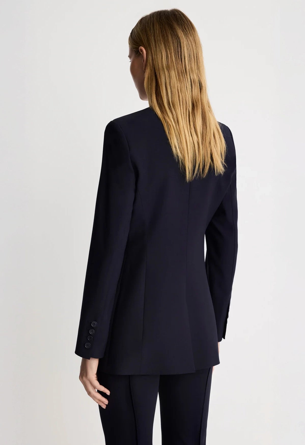 Collarless Blazer