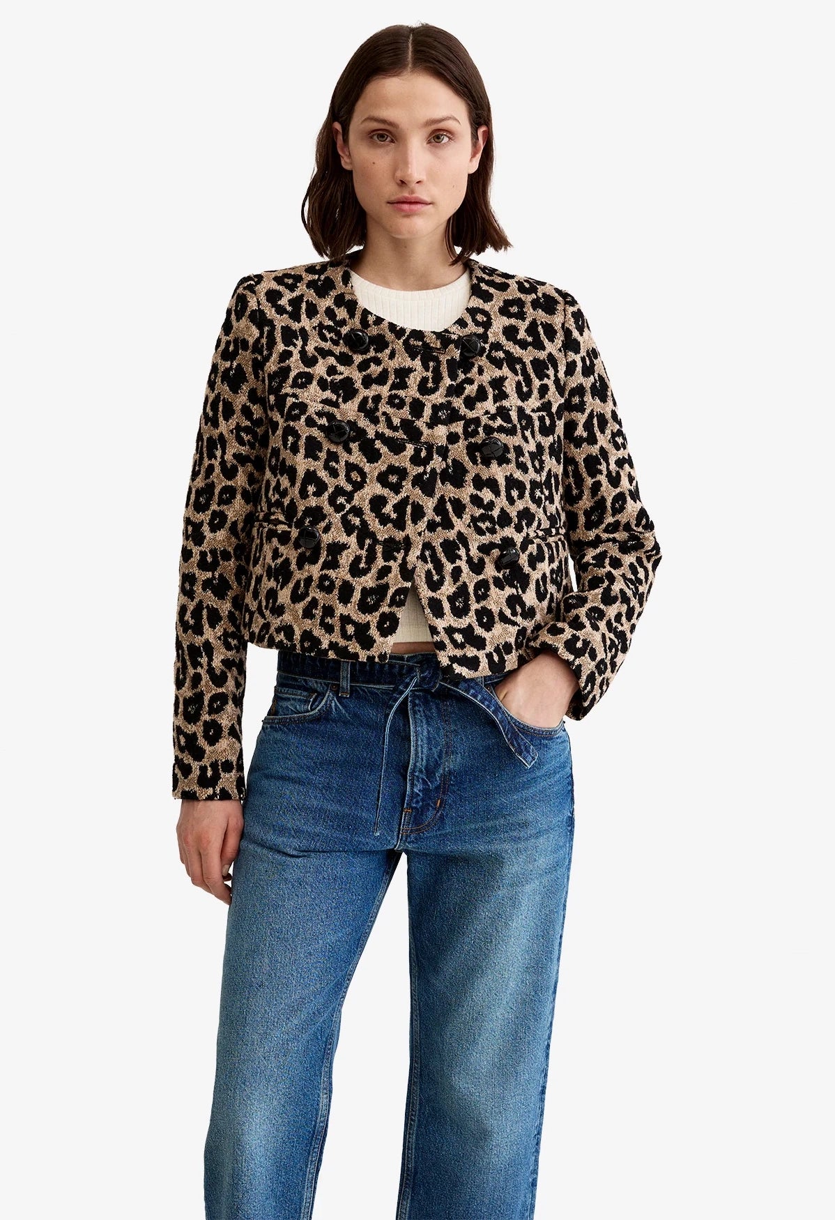 Collarless Db Mini Jacket