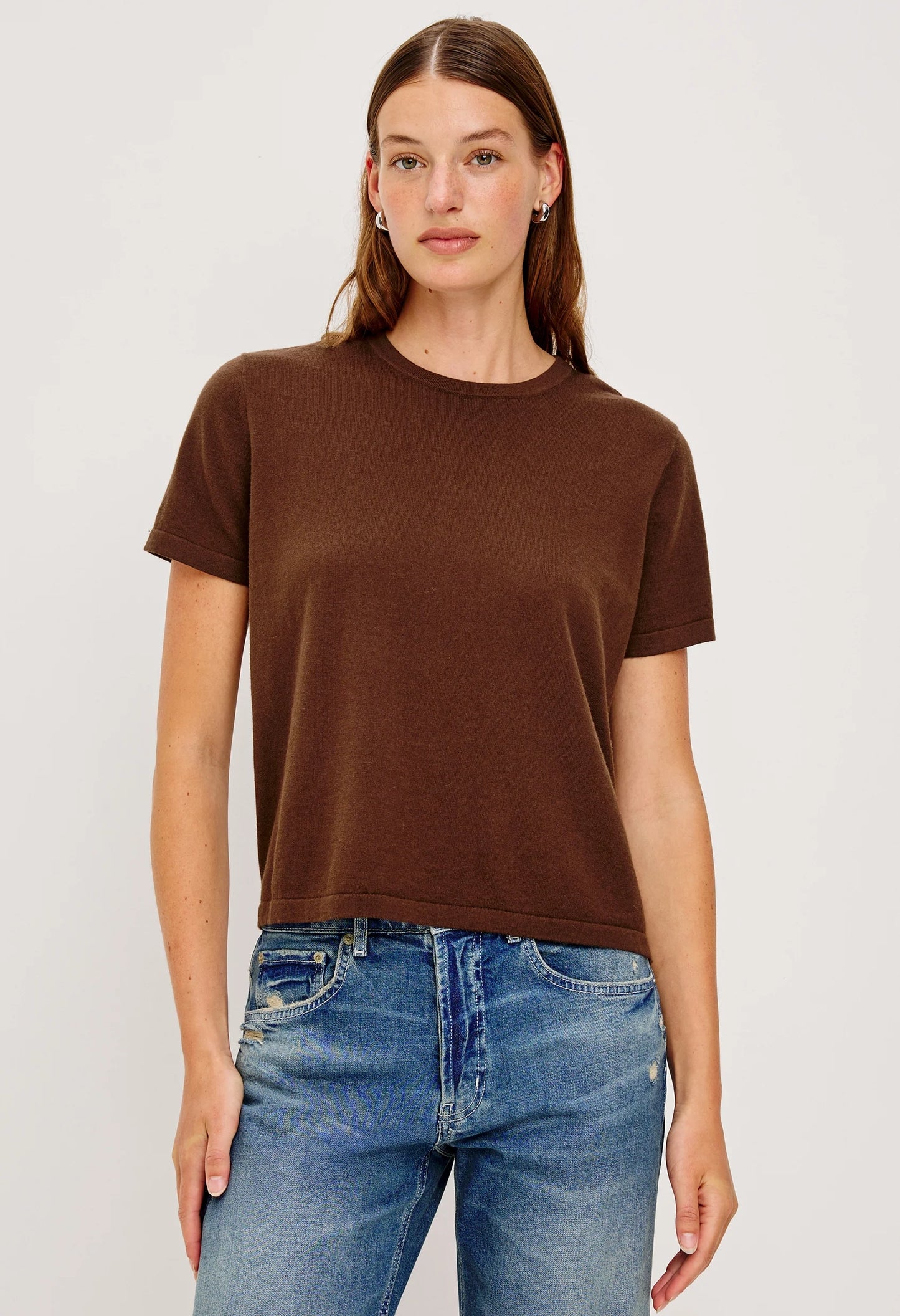 Cotton Cashmere T-Shirt