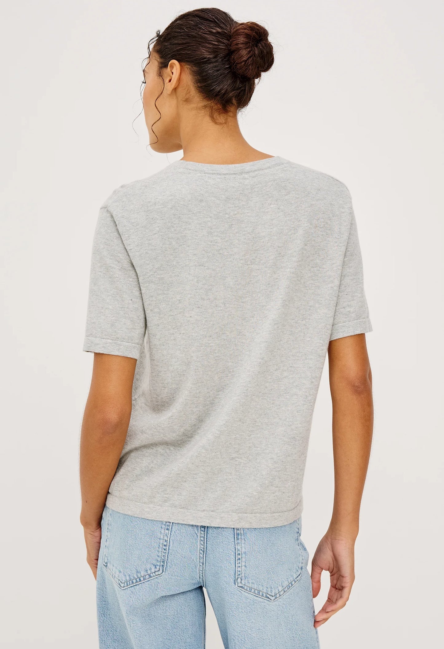 Cotton Cashmere Short Sleeve Tee
