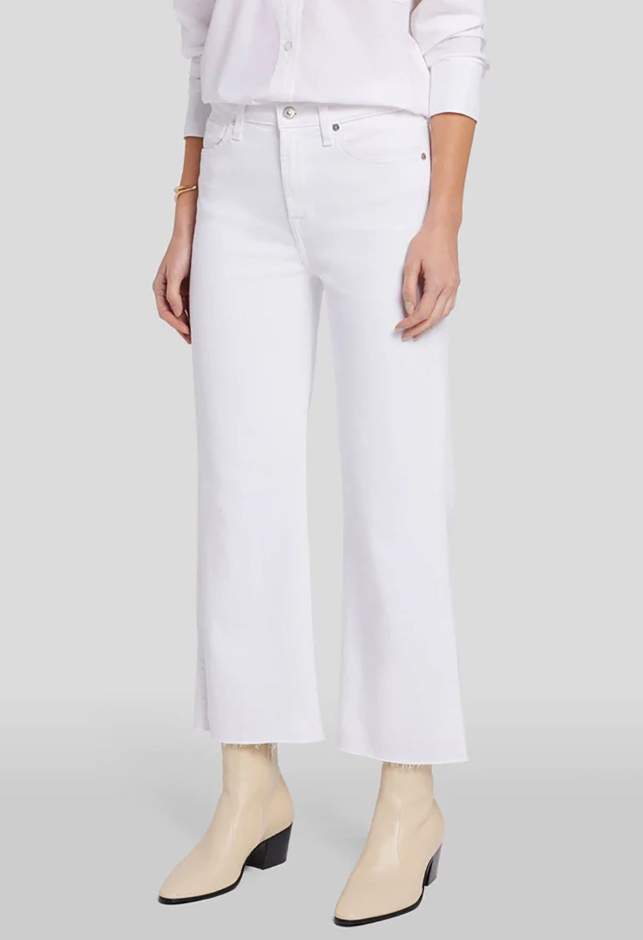 Cropped Alexa with Cut Hem