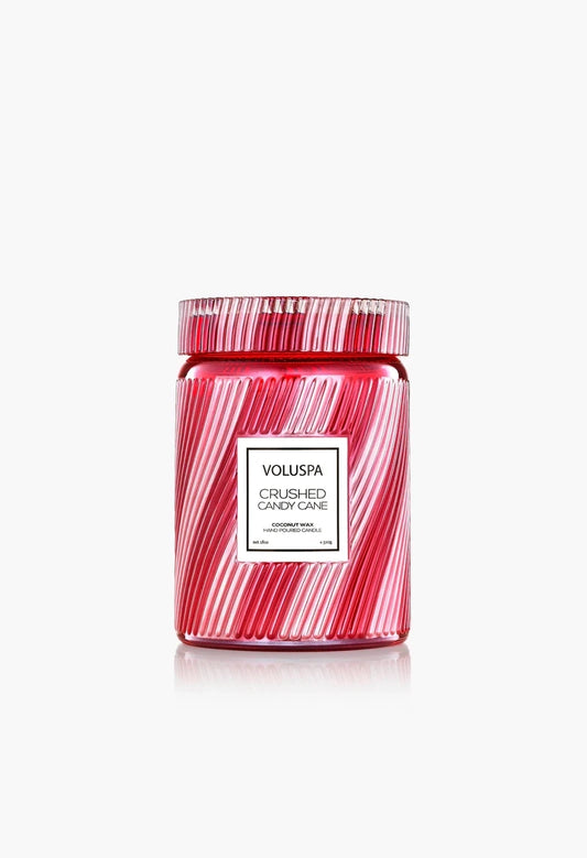 Crushed Candy Cane 18 oz Large Jar Candle