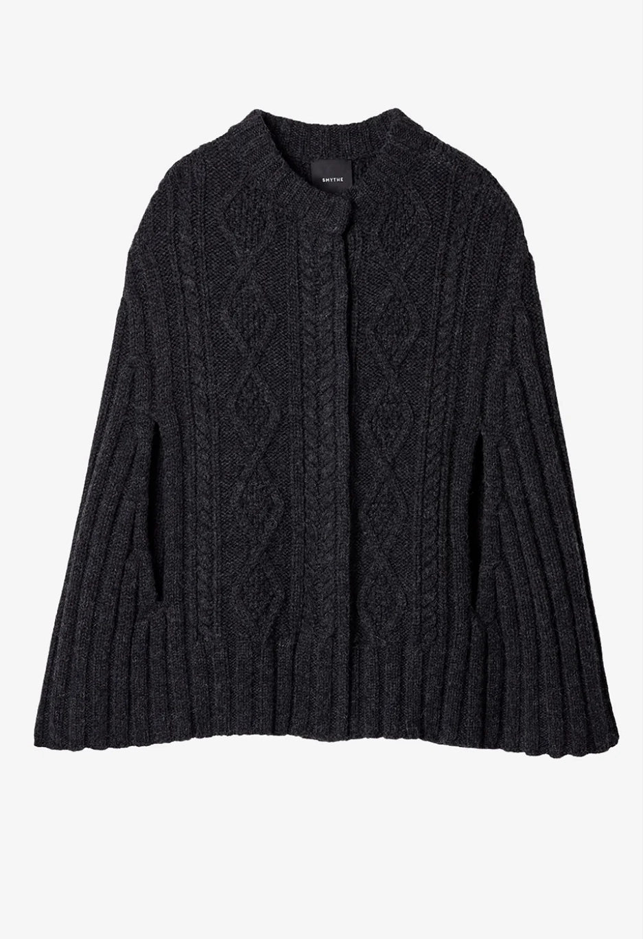 Cable Knit Cape