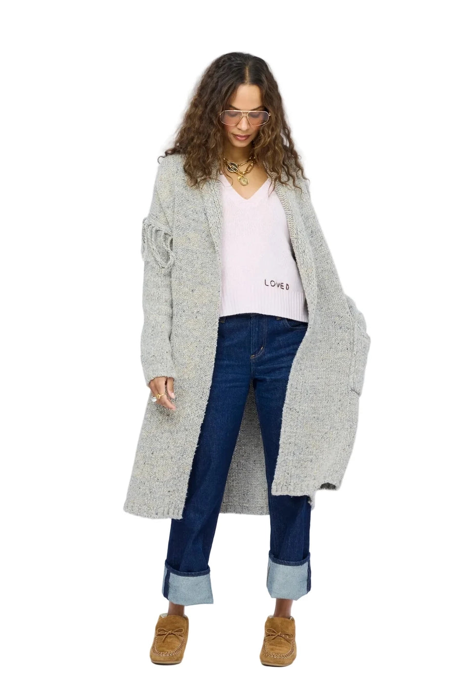 Cali Fringe Cardigan